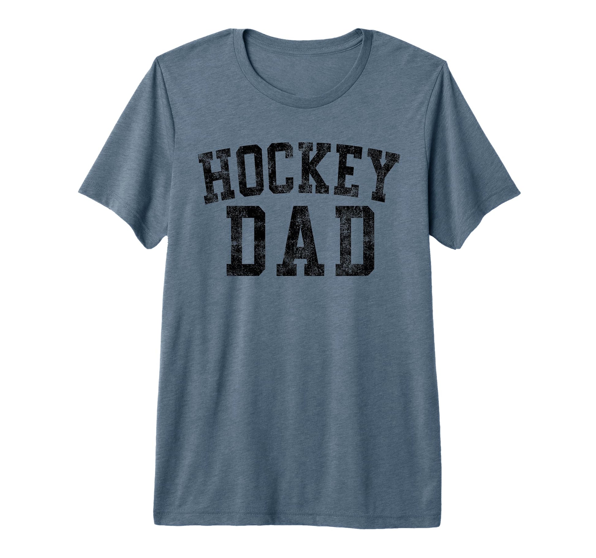 Hockey Dad Birthday Bold Font Hockey T-Shirt - Custom Art Print Unisex - T-Shirt, Sweatshirt, Hoodie