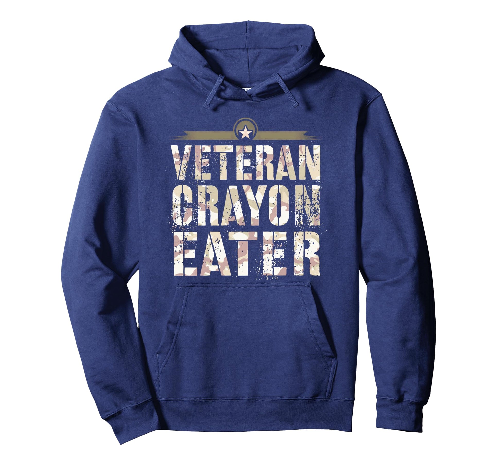 Funny Veteran Crayon Eater Jarhead Hoodie - Streetwear Style Unisex - T-Shirt, Sweatshirt, Hoodie