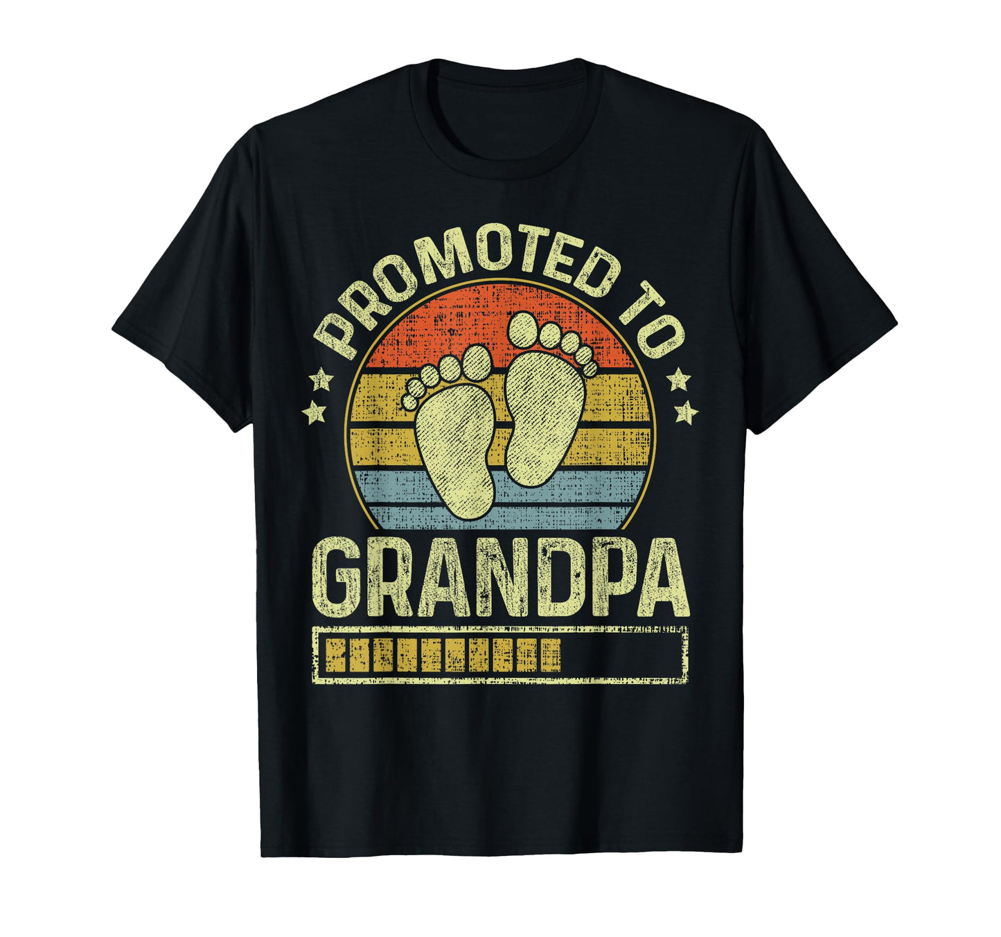 Mens Promoted To Grandpa Pregnancy T-Shirt - Casual Everyday Wear Unisex - T-Shirt, Sweatshirt, Hoodie