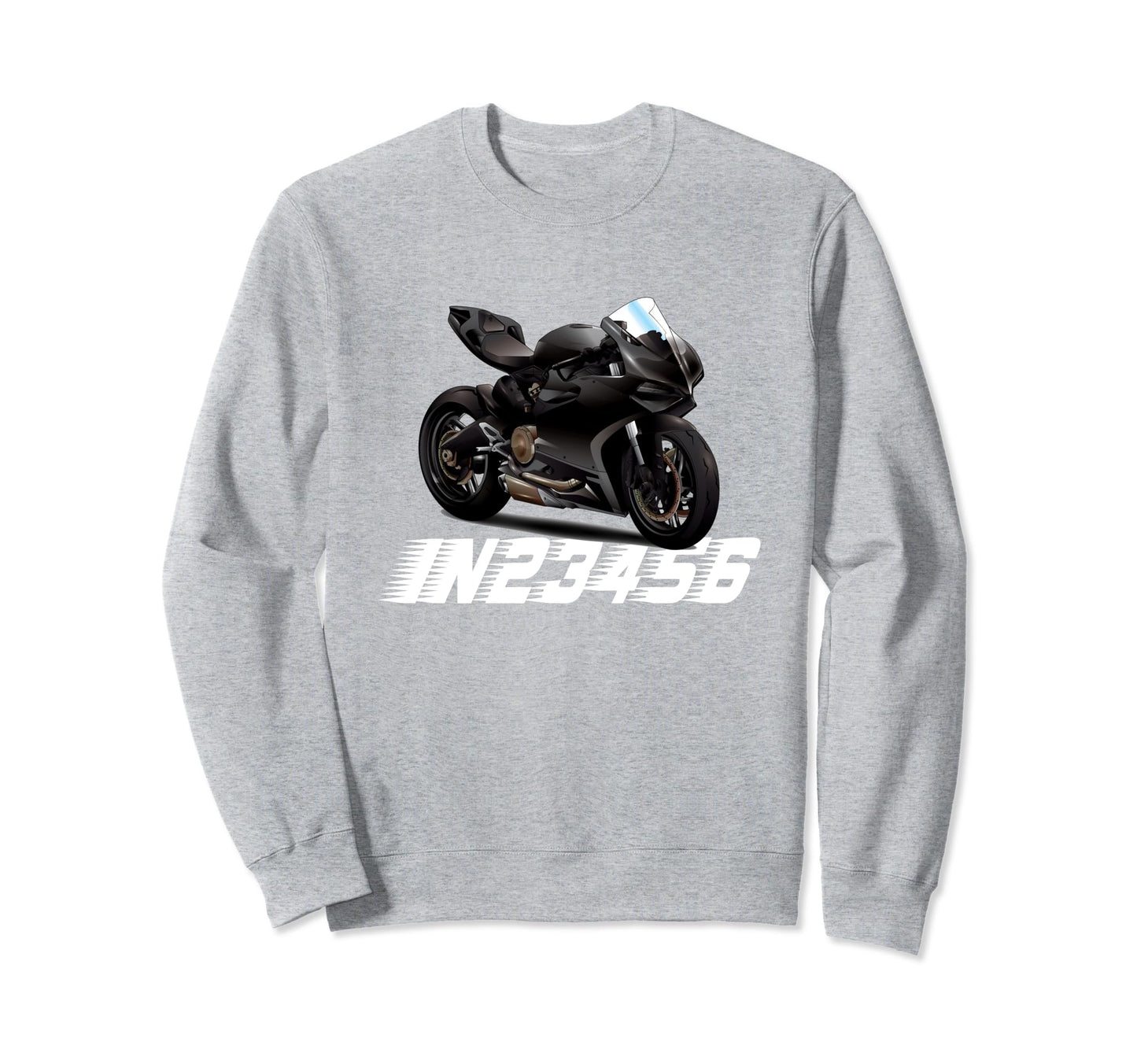 Motorcyclist Sportbike Motorcycle Sweatshirt - Trendy Graphic Men Women - T-Shirt, Sweatshirt, Hoodie