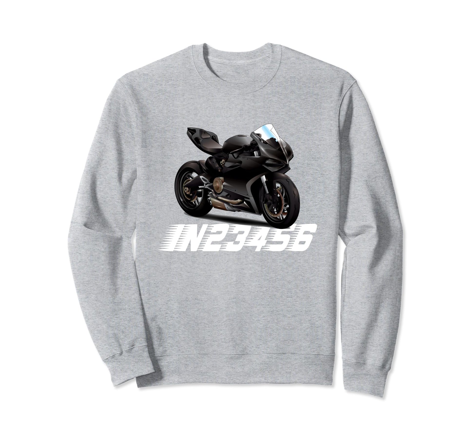 Motorcyclist Sportbike Motorcycle Sweatshirt - Trendy Graphic Men Women - T-Shirt, Sweatshirt, Hoodie