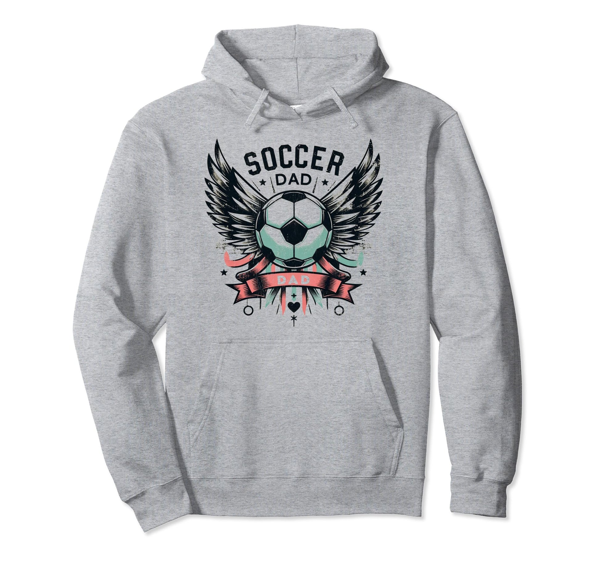 Soccer Dad Family Matching Dad Fathers Day Hoodie - Custom Art Print Unisex - T-Shirt, Sweatshirt, Hoodie