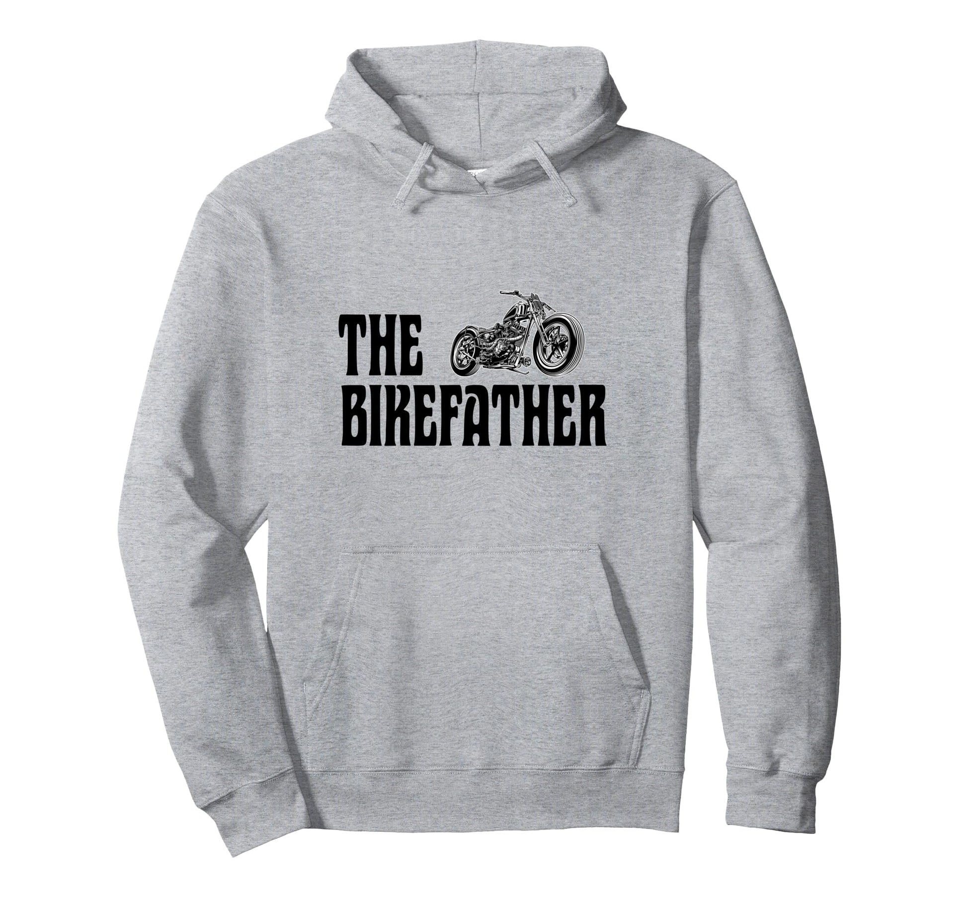 Biker Bikefather Biker Dad Funny Hoodie - Minimalist Print Unisex - T-Shirt, Sweatshirt, Hoodie