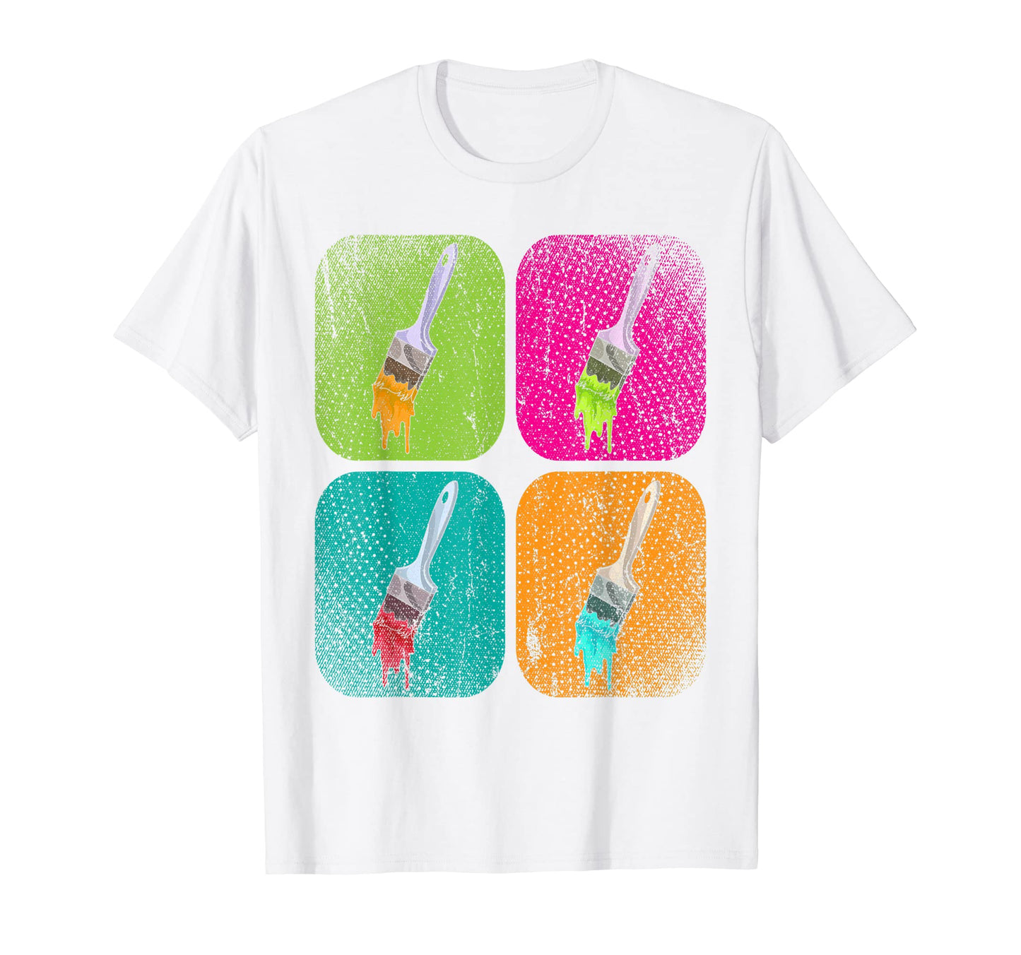 Colorful Paints Art Painting Brush T-Shirt - Streetwear Style Unisex - T-Shirt, Sweatshirt, Hoodie