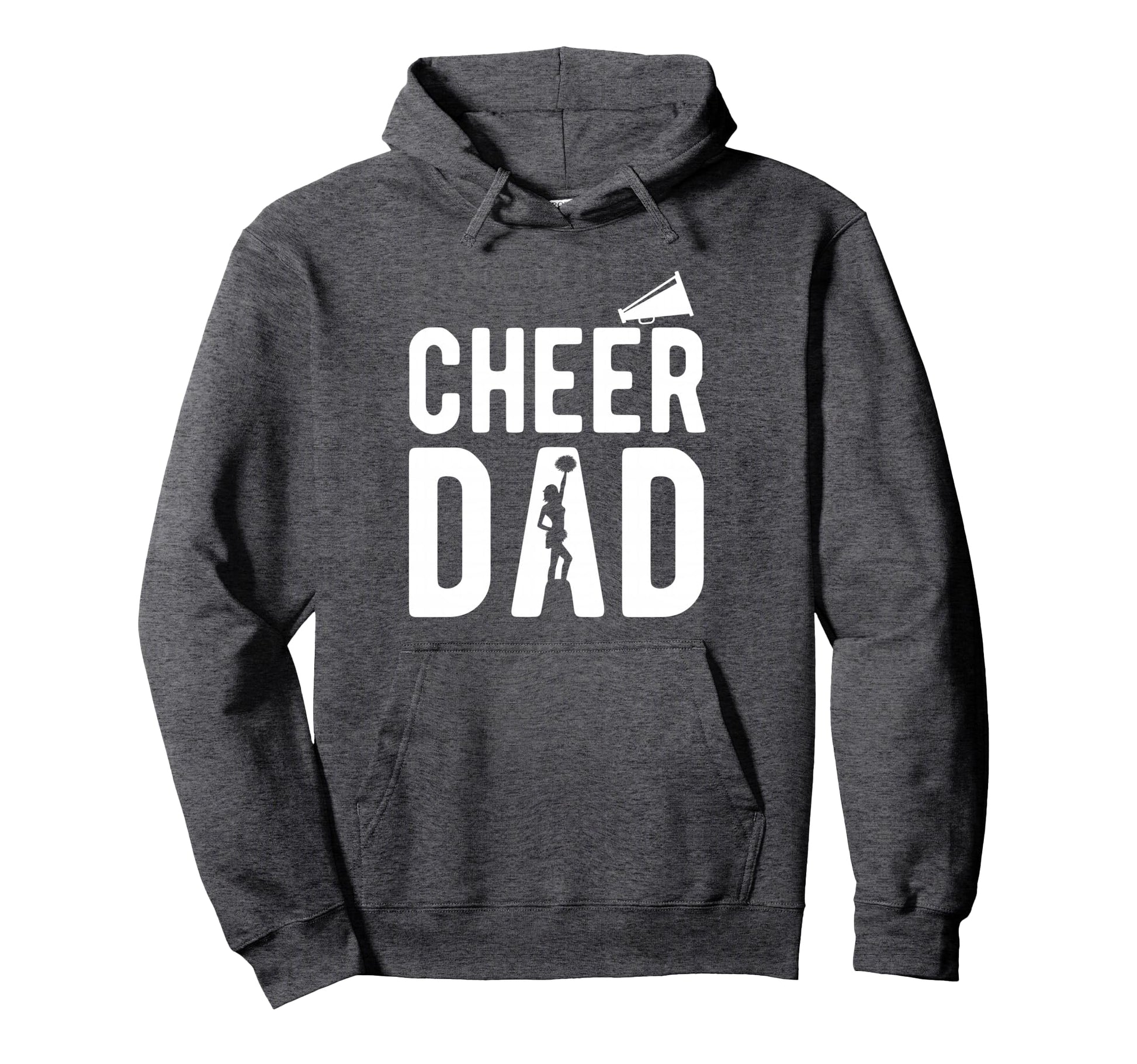 Cheerleading Dad Cheer Dad Hoodie - Graphic Print for Adults - T-Shirt, Sweatshirt, Hoodie