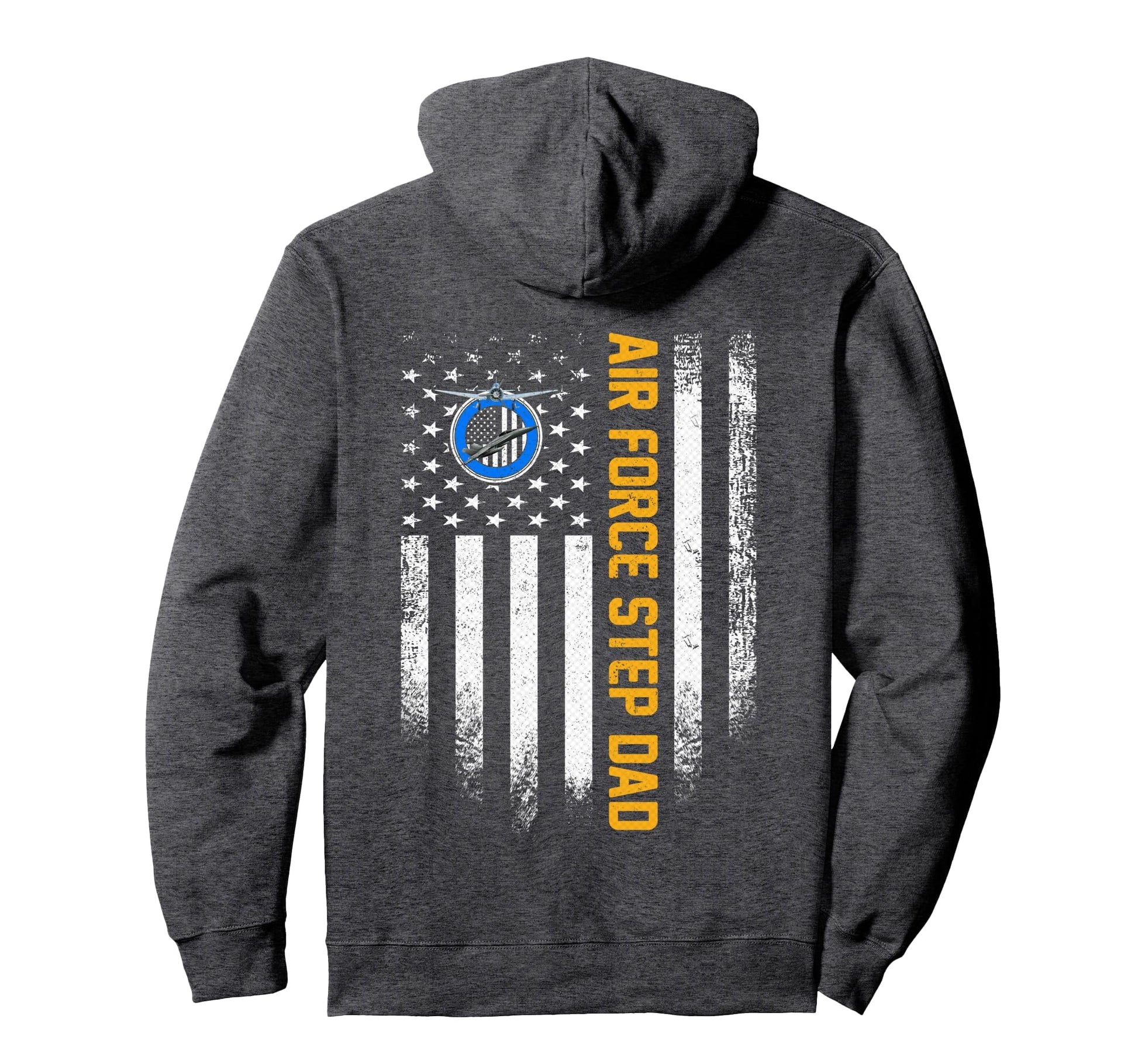 Usa American Flag Proud Air Force Hoodie - Streetwear Style for Adults - T-Shirt, Sweatshirt, Hoodie