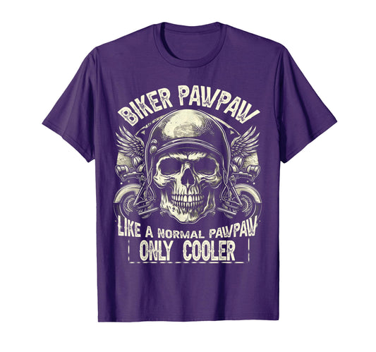 Biker Pawpaw Motorcycle Lovers Dad T-Shirt - Unique Graphic Men Women - T-Shirt, Sweatshirt, Hoodie