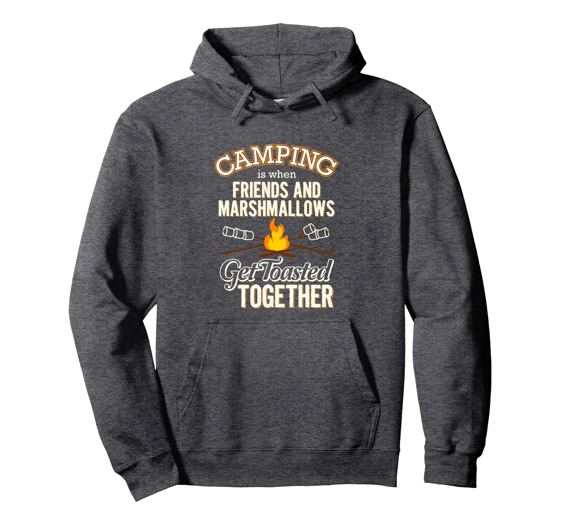 Friends Marshmallows Get Toasted Hoodie - Casual Everyday Wear Men Women - T-Shirt, Sweatshirt, Hoodie