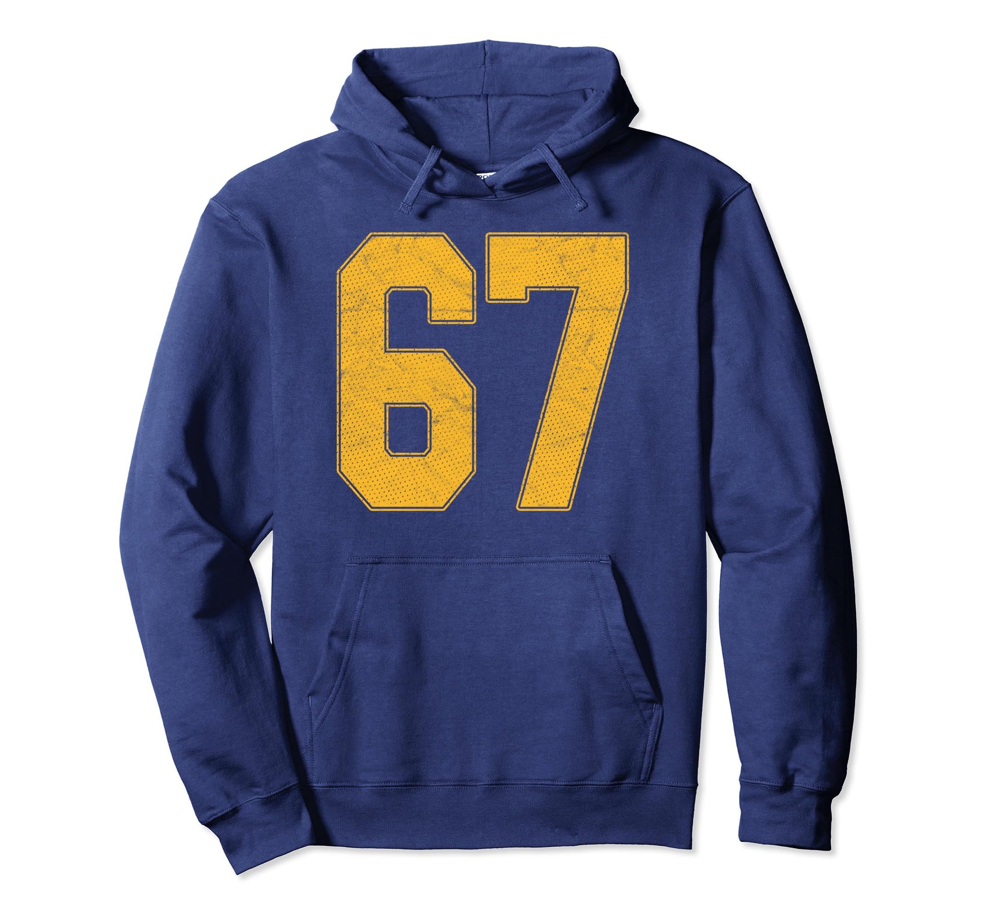 Number 67 Numbered Uniform Sports Hoodie - Streetwear Style for Adults - T-Shirt, Sweatshirt, Hoodie