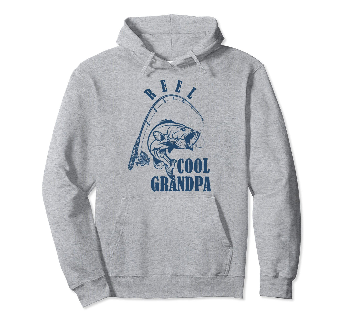 Fathers Day Funny Grandpa Fishing Hoodie - Fun Novelty Design Men Women - T-Shirt, Sweatshirt, Hoodie