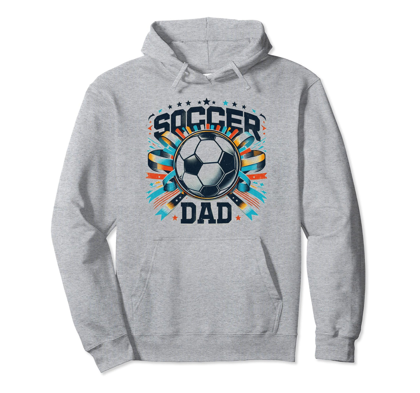 Soccer Dad Family Matching Dad Fathers Hoodie - Custom Art Print Men Women - T-Shirt, Sweatshirt, Hoodie