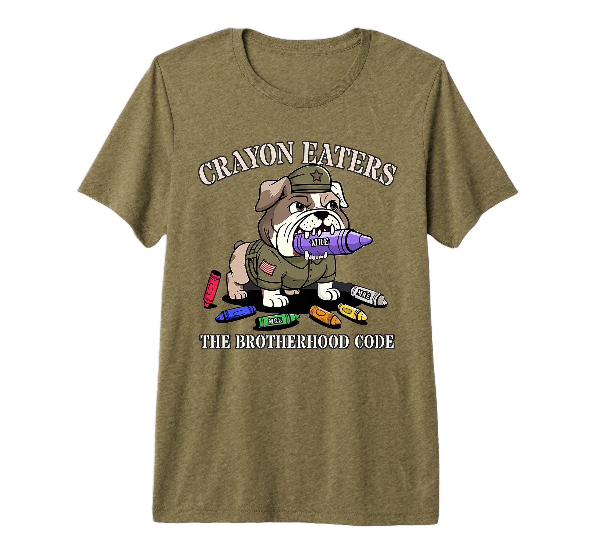 Funny Military Crayon Eater T-Shirt - Streetwear Style for Adults - T-Shirt, Sweatshirt, Hoodie