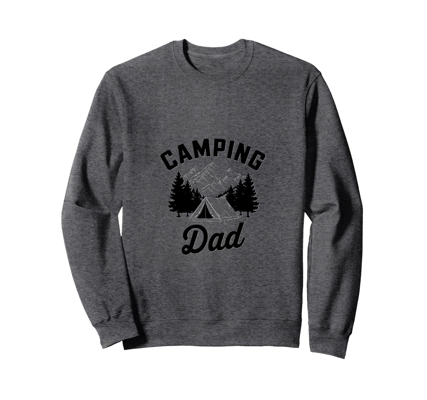 Camping Dad Mountain Tent Sweatshirt - Streetwear Style Men Women - T-Shirt, Sweatshirt, Hoodie