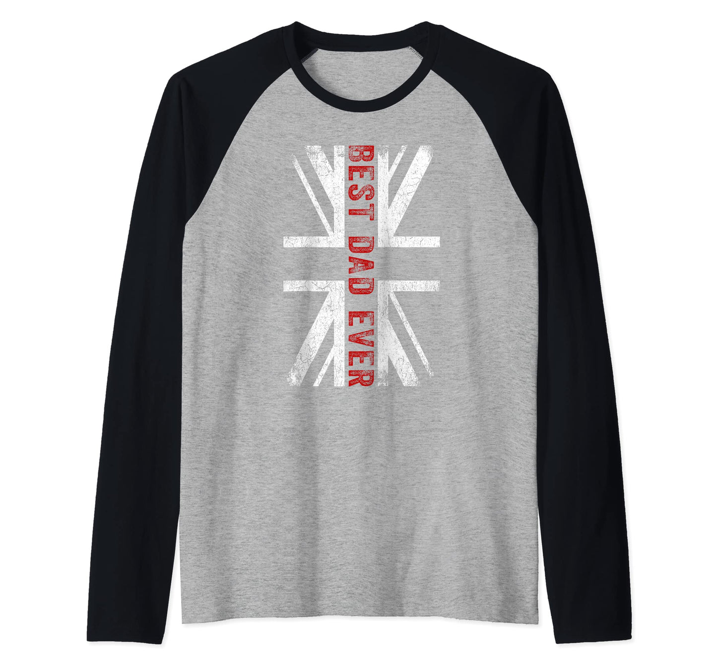 Best Dad Ever Uk Great Britain Union Jack Hoodie - Streetwear Style Unisex - T-Shirt, Sweatshirt, Hoodie