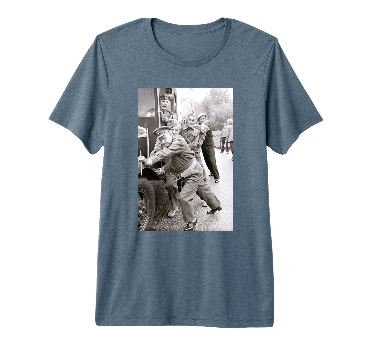 Captain Mainwaring Dads Army Cast T-Shirt - Aesthetic Graphic for Adults - T-Shirt, Sweatshirt, Hoodie