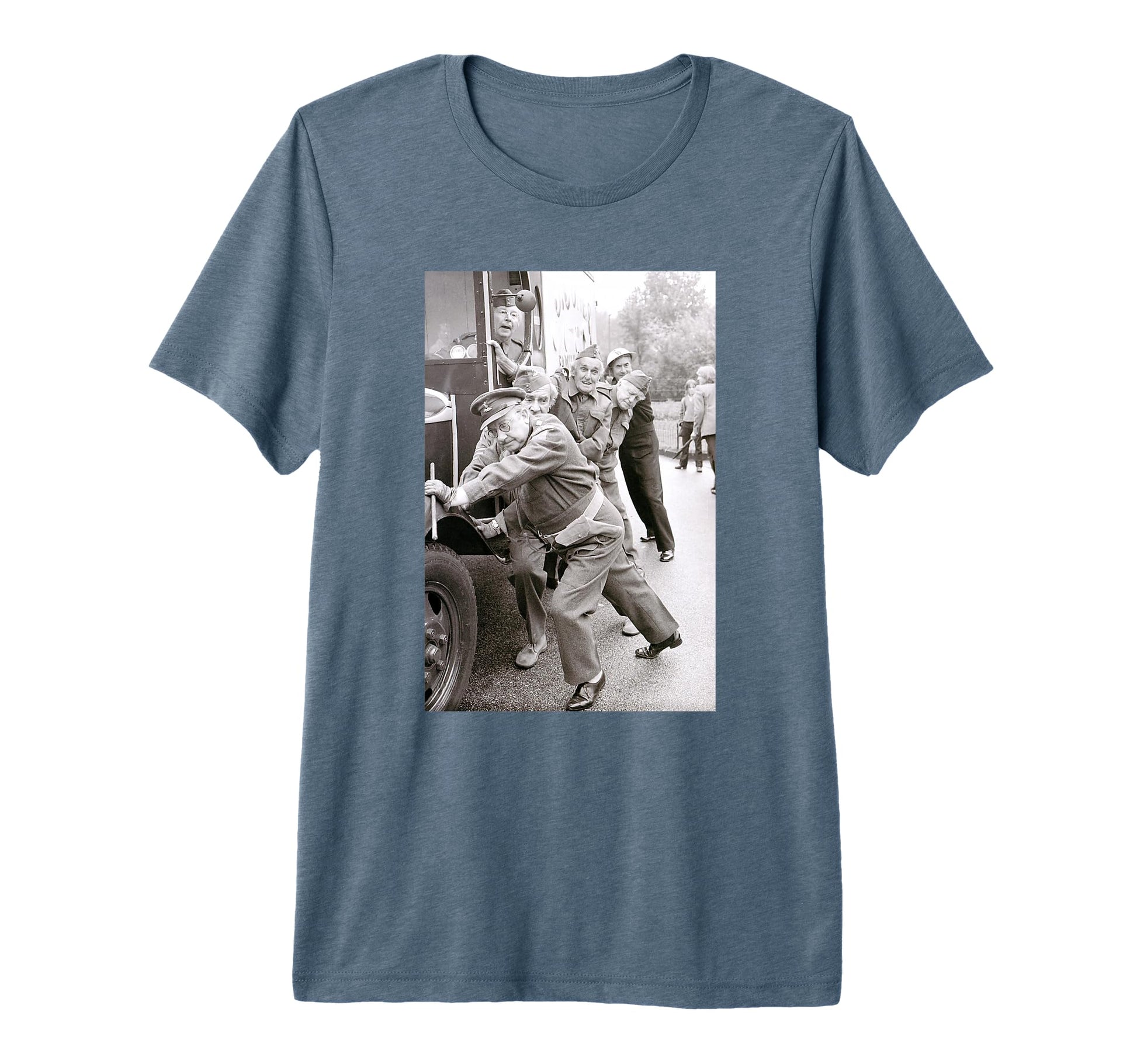 Captain Mainwaring Dads Army Cast T-Shirt - Aesthetic Graphic for Adults - T-Shirt, Sweatshirt, Hoodie