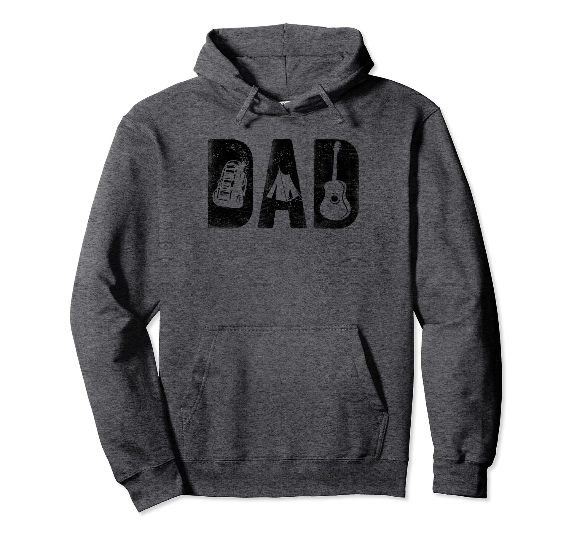 Camping Dad Birthday Bold Font Camp Hoodie - Fun Novelty Design Unisex - T-Shirt, Sweatshirt, Hoodie