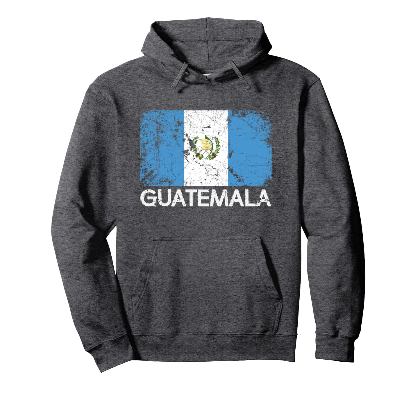 Guatemalan Flag Made Guatemala Gift Hoodie - Trendy Graphic for Adults - T-Shirt, Sweatshirt, Hoodie