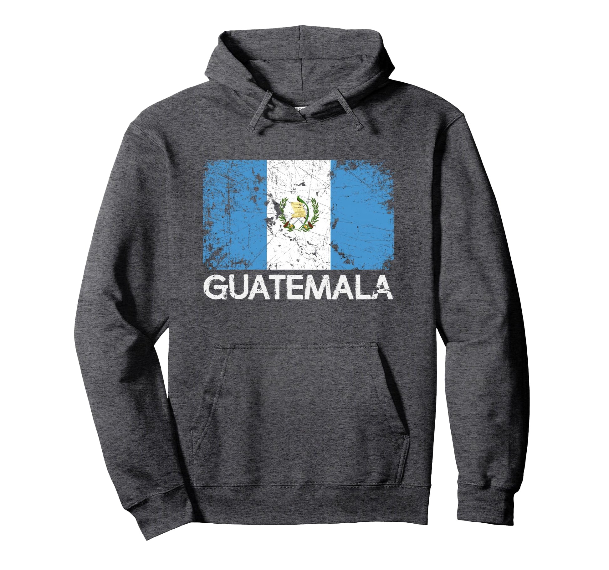 Guatemalan Flag Made Guatemala Gift Hoodie - Trendy Graphic for Adults - T-Shirt, Sweatshirt, Hoodie