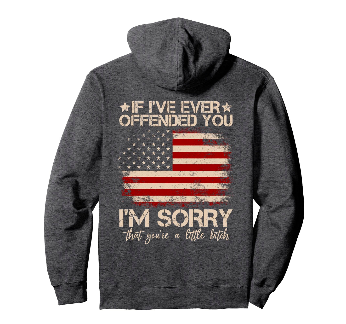 If Ive Ever Offended You Im Sorry Hoodie - Novelty Apparel for Adults - T-Shirt, Sweatshirt, Hoodie