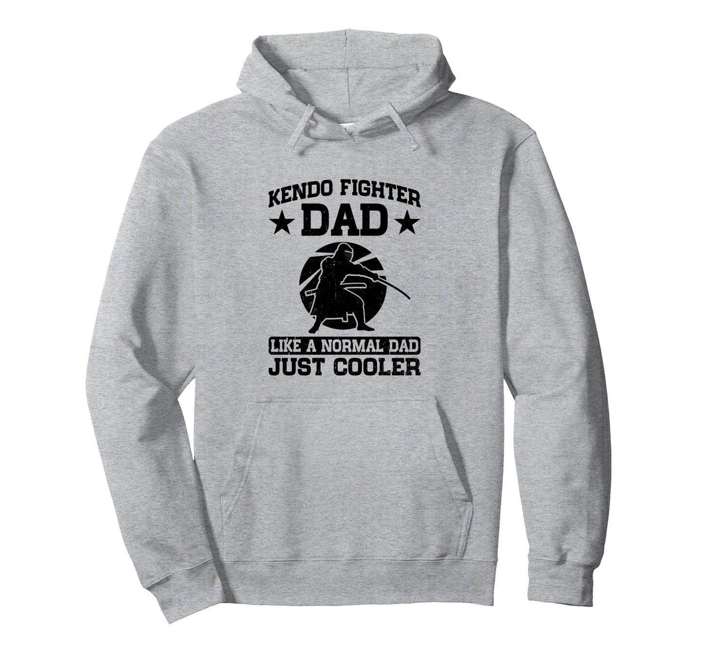 Kendo Fighter Dad Like Normal Dad Hoodie - Fun Novelty Design for Adults - T-Shirt, Sweatshirt, Hoodie