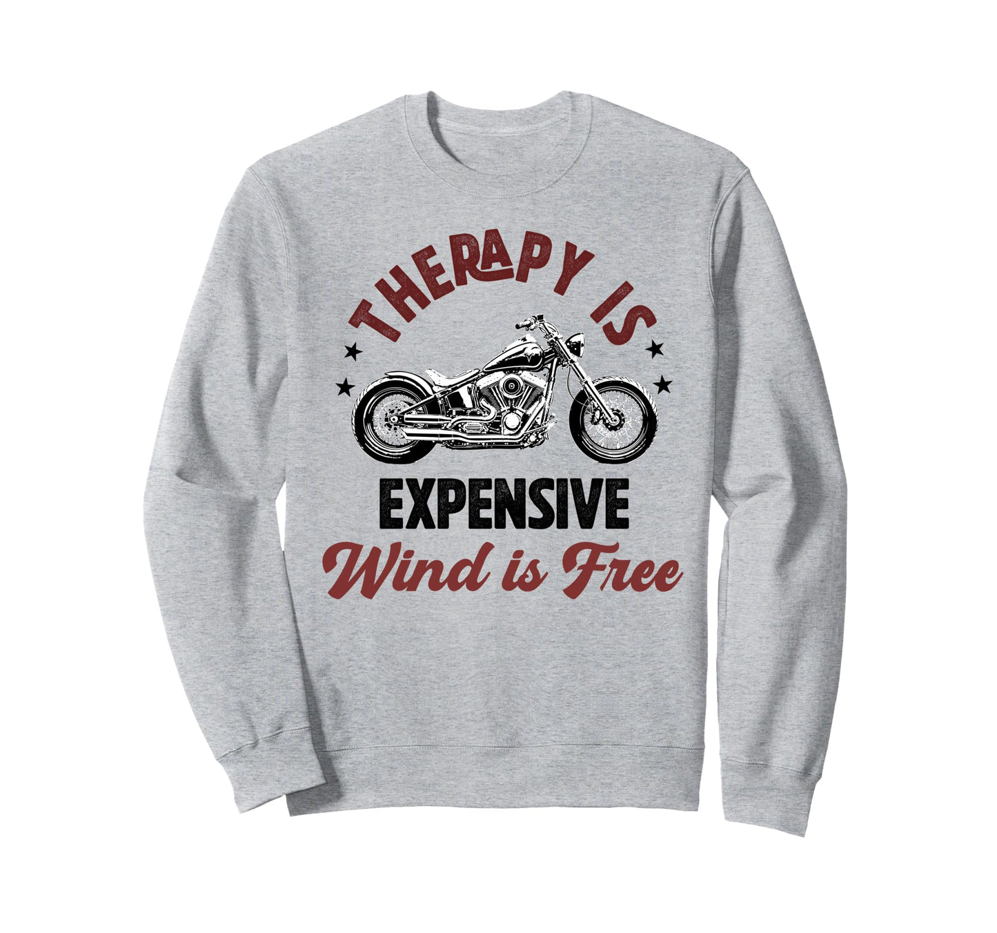 Therapy Is Expensive Wind Is Free Sweatshirt - Trendy Graphic Men Women - T-Shirt, Sweatshirt, Hoodie