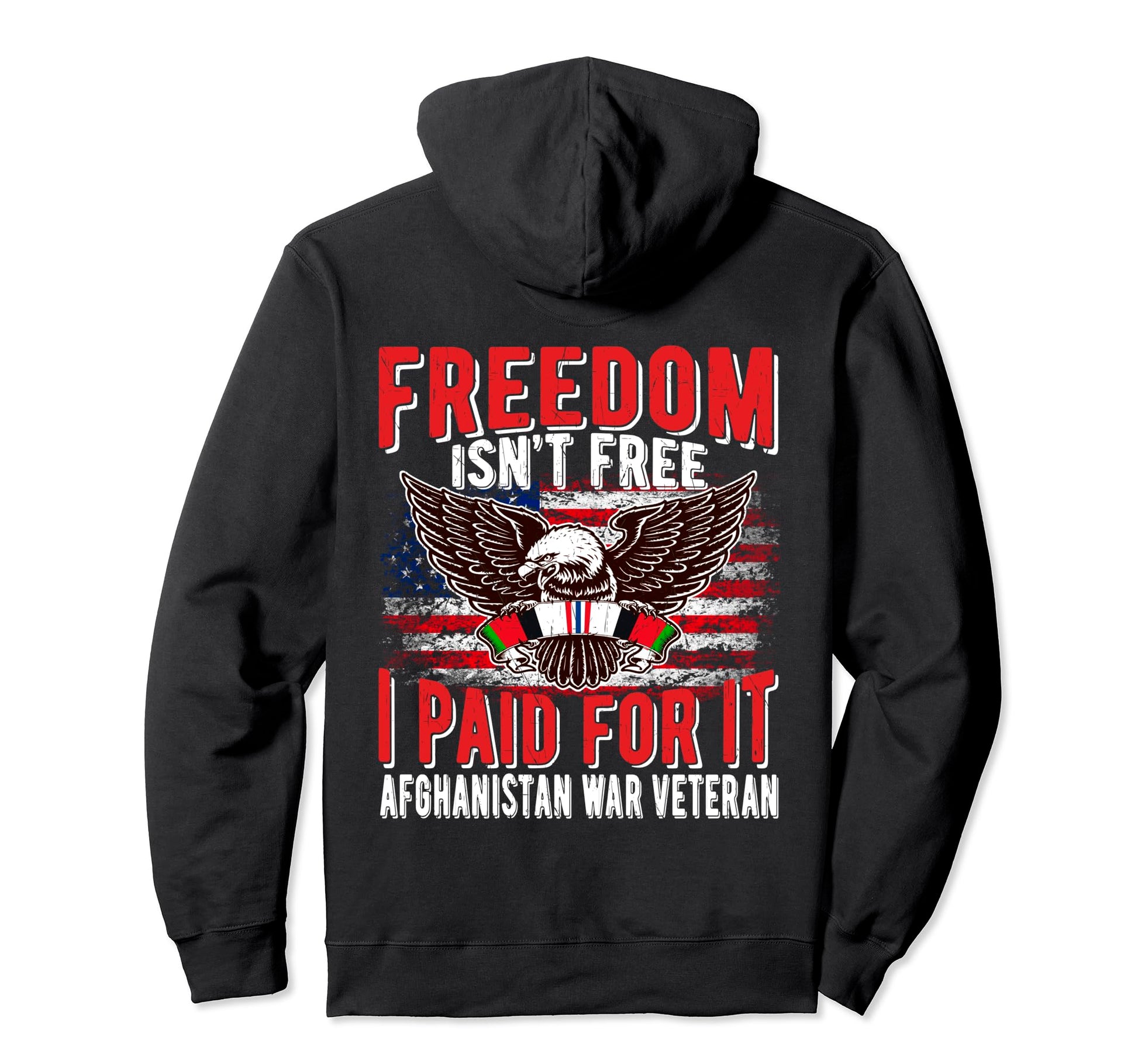 Freedom Isnt Free Proud Afghanistan Hoodie - Aesthetic Graphic Men Women - T-Shirt, Sweatshirt, Hoodie