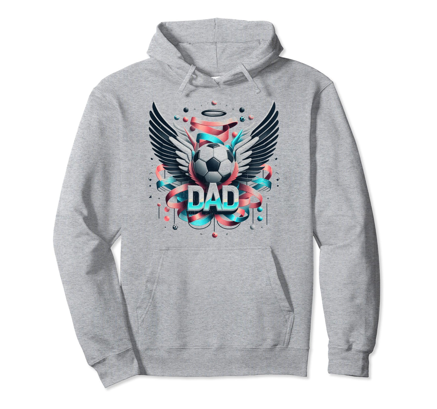 Soccer Dad Family Matching Dad Fathers Hoodie - Fun Novelty Design Unisex - T-Shirt, Sweatshirt, Hoodie