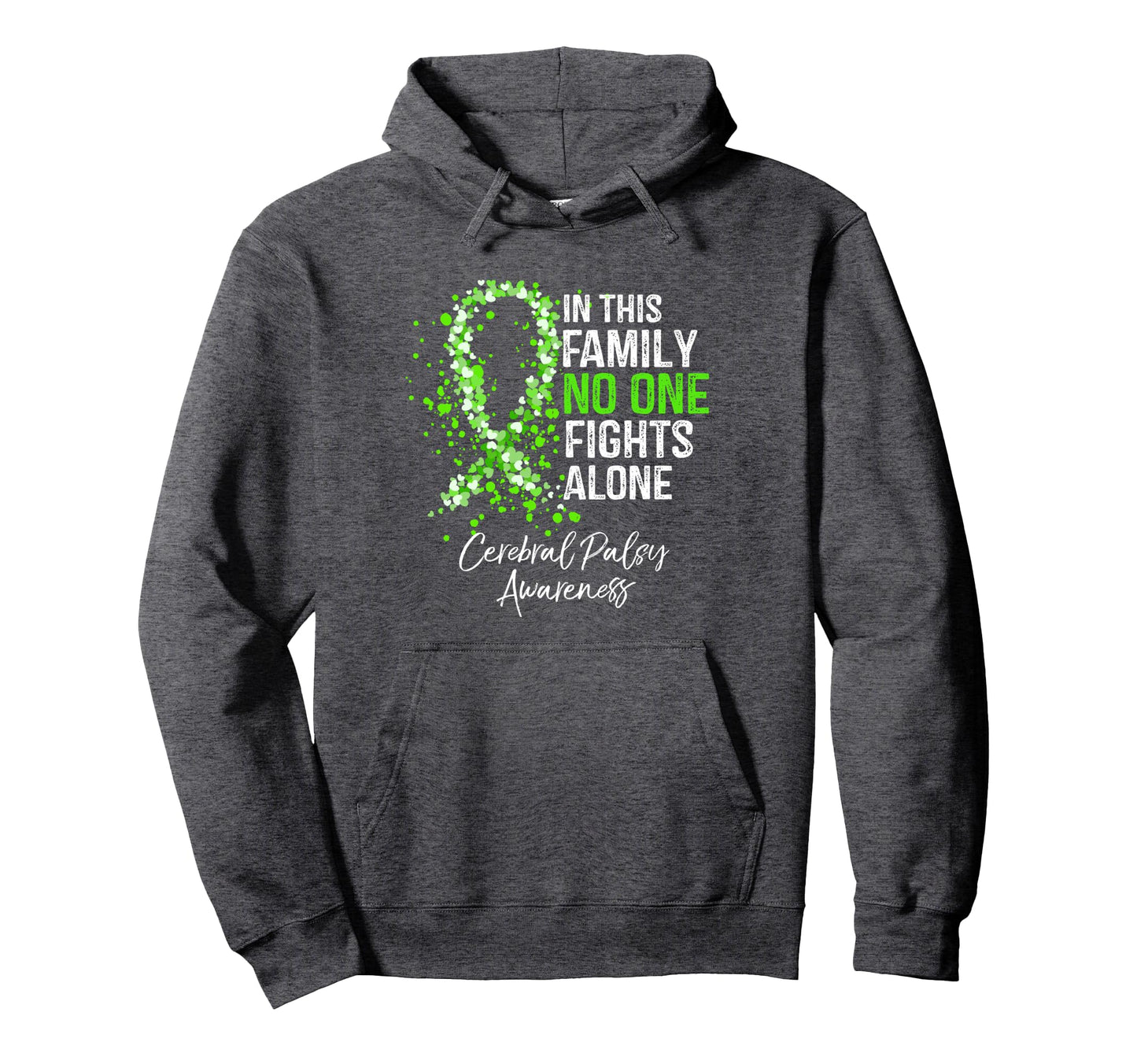 This Family No One Fights Alone Hoodie - Casual Everyday Wear for Adults - T-Shirt, Sweatshirt, Hoodie