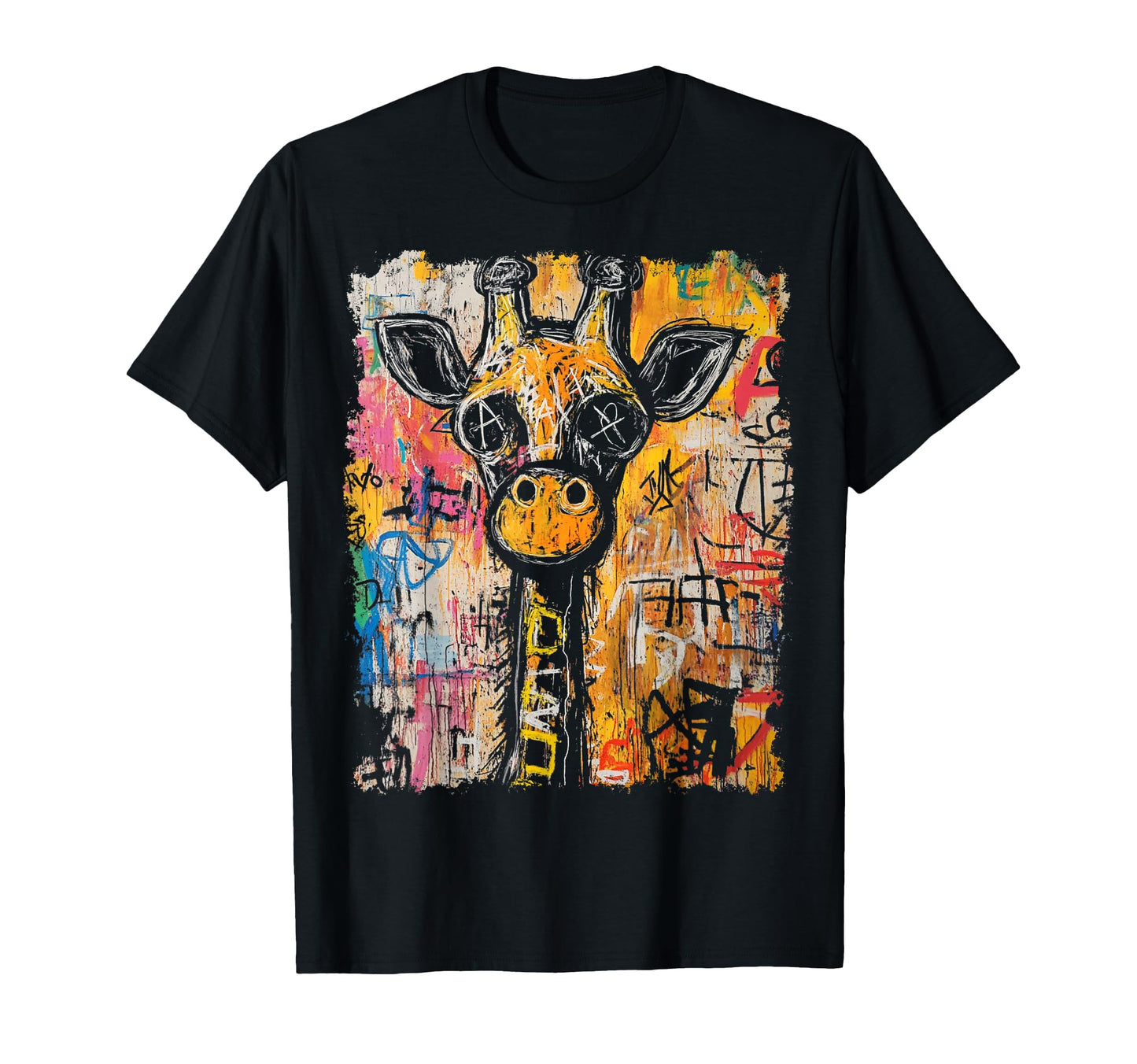 Animal Pop Art Giraffe It Mens T-Shirt - Casual Everyday Wear for Adults - T-Shirt, Sweatshirt, Hoodie