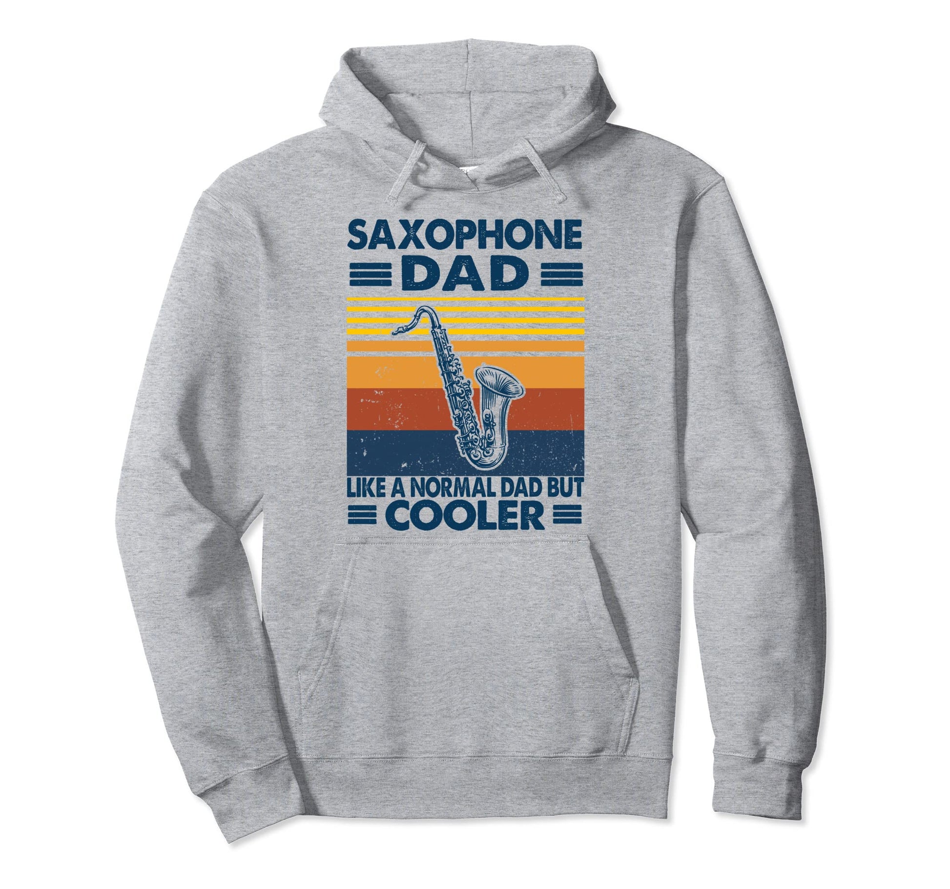Saxophone Dad Like Normal Dad But Hoodie - Minimalist Print Men Women - T-Shirt, Sweatshirt, Hoodie