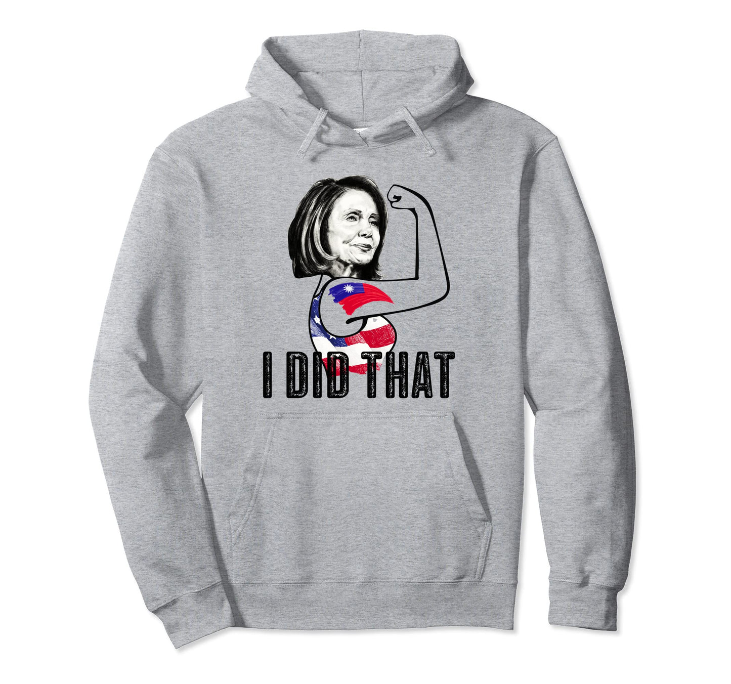 Nancy Pelosi Usa Speaker Pop Art Taiwan I Hoodie - Custom Art Print Unisex - T-Shirt, Sweatshirt, Hoodie