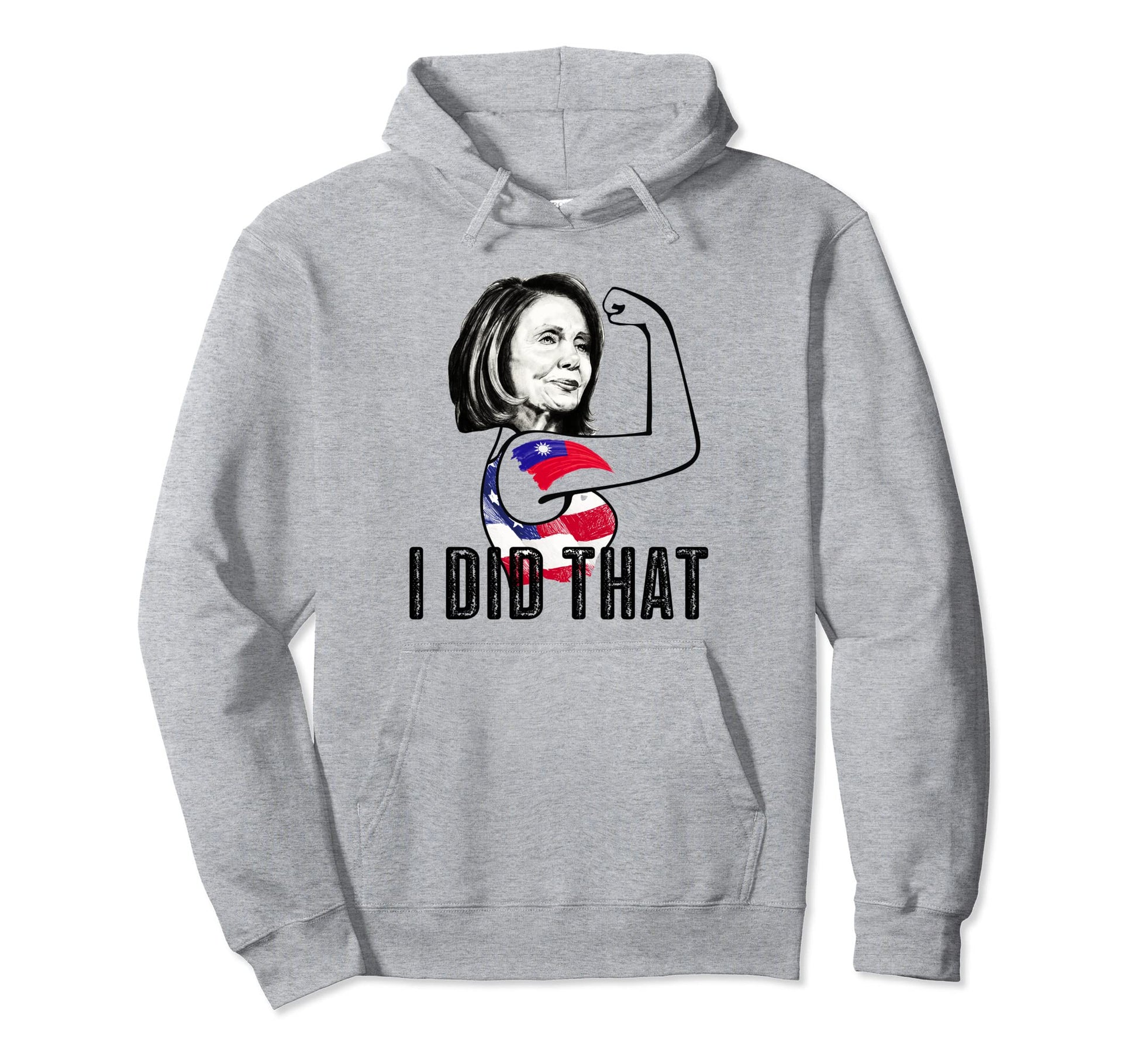 Nancy Pelosi Usa Speaker Pop Art Taiwan I Hoodie - Custom Art Print Unisex - T-Shirt, Sweatshirt, Hoodie
