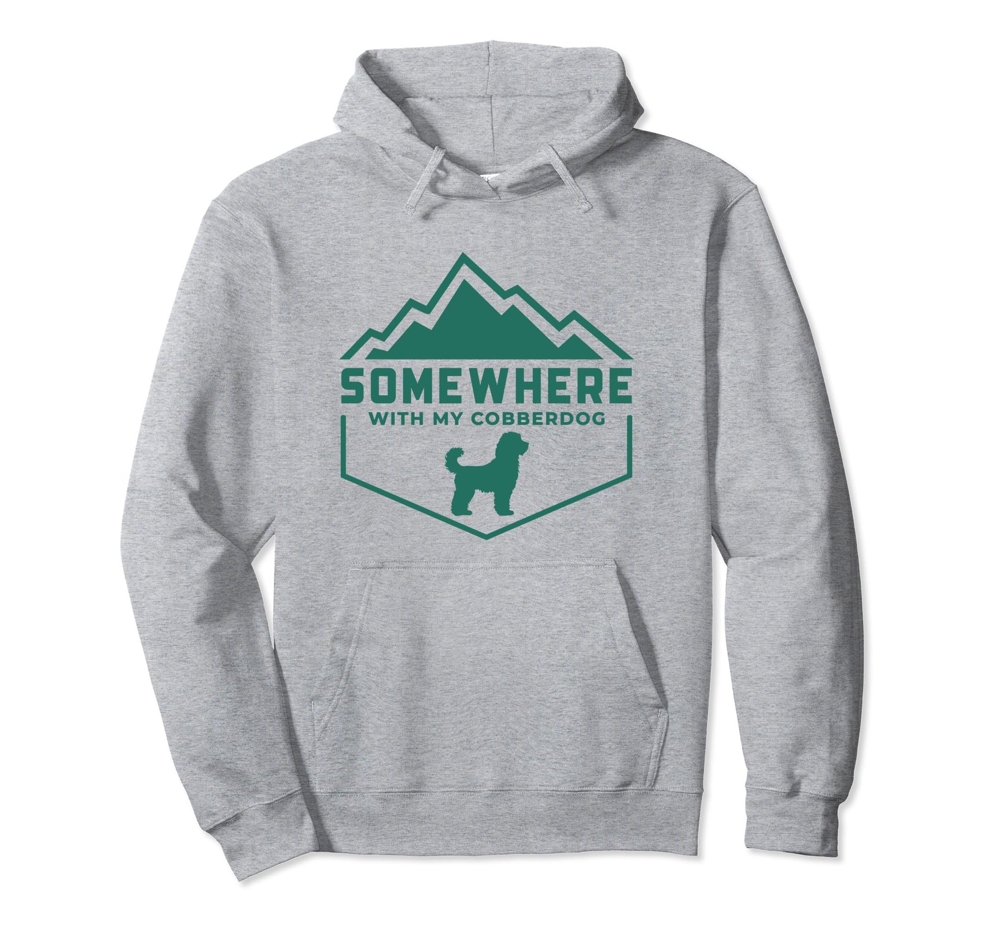 Somewhere My Australian Cobberdog Hoodie - Streetwear Style Men Women - T-Shirt, Sweatshirt, Hoodie