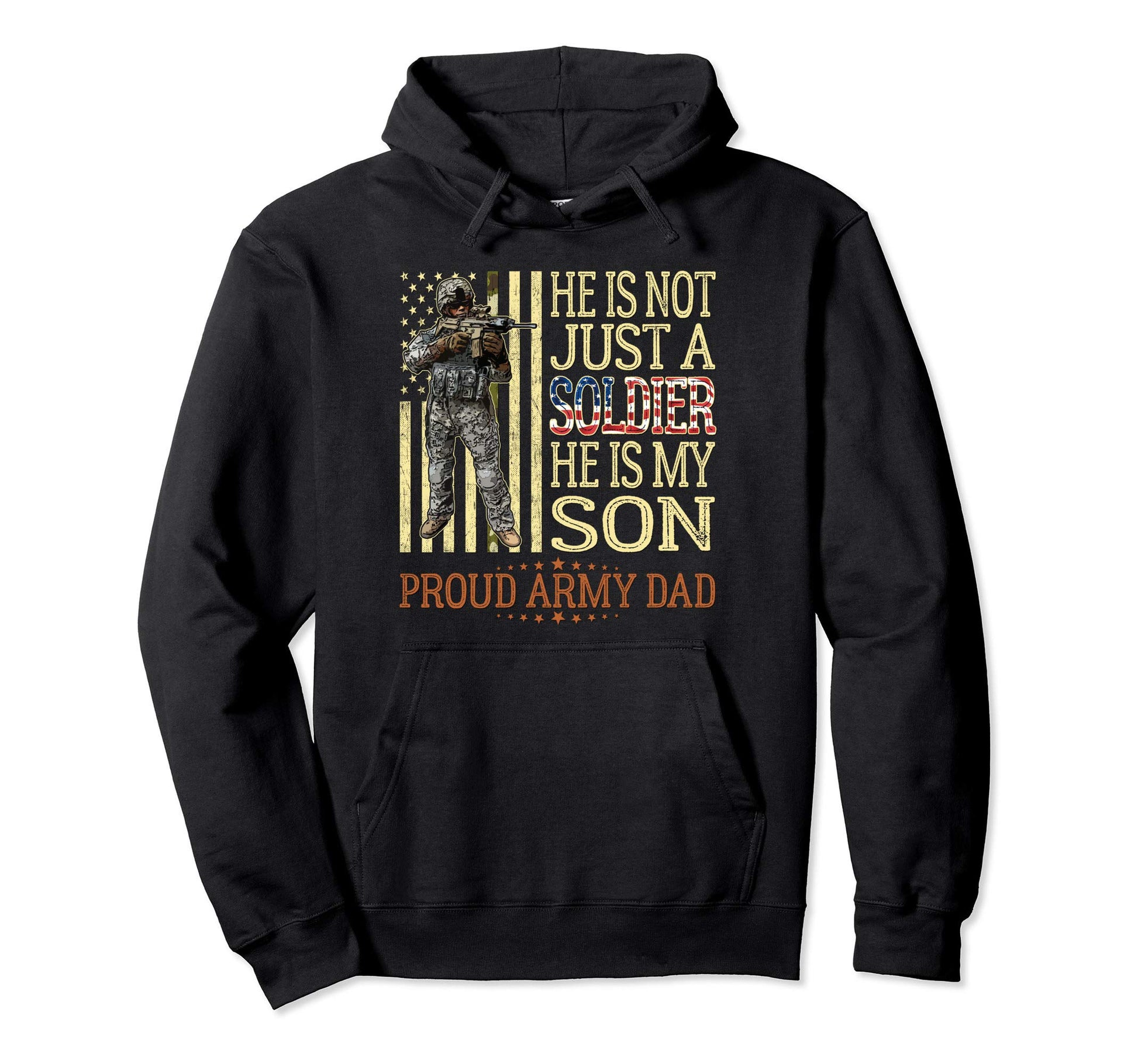 He Is Not Just Soldier He Is My Son Hoodie - Minimalist Print Men Women - T-Shirt, Sweatshirt, Hoodie
