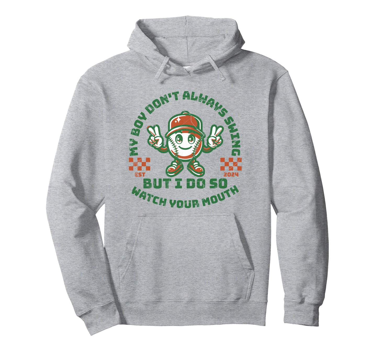 My Might Not Always Swing But I Do So Watch Hoodie - Graphic Print Unisex - T-Shirt, Sweatshirt, Hoodie