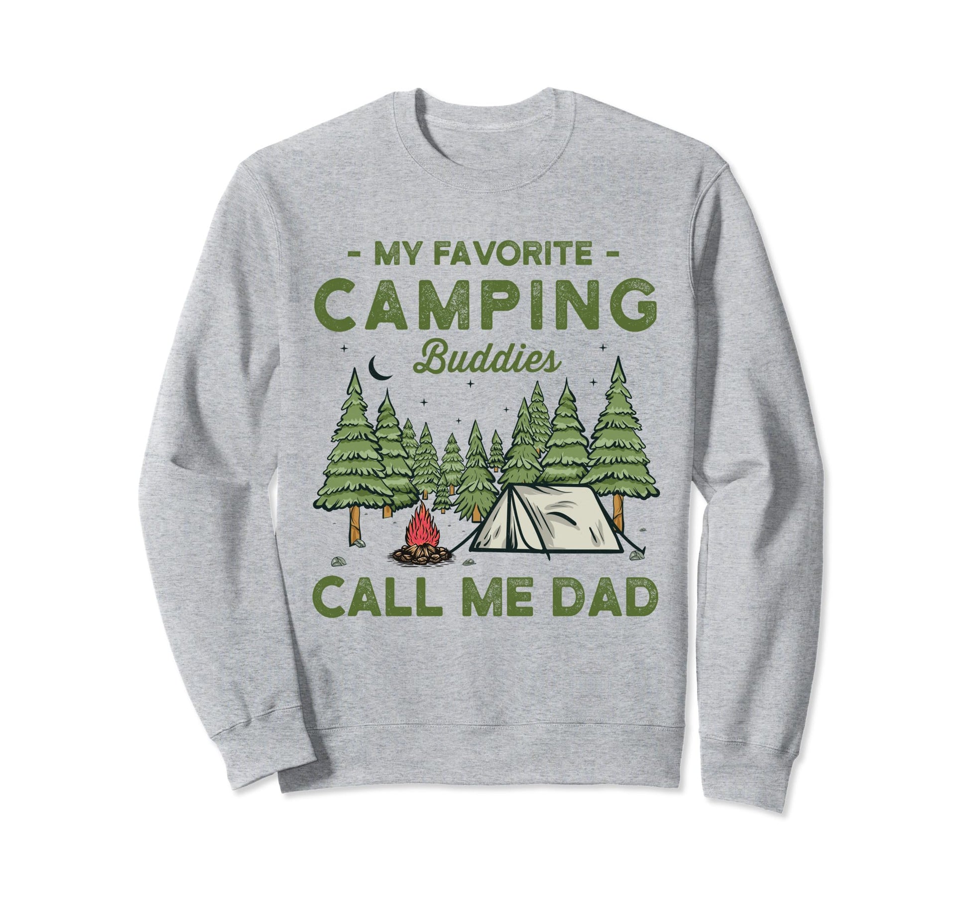 My Favorite Camping Buddies Call Sweatshirt - Minimalist Print Men Women - T-Shirt, Sweatshirt, Hoodie