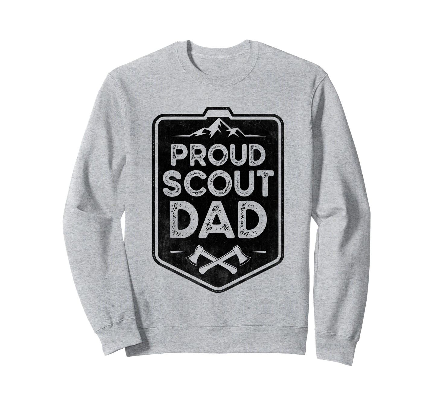 Proud Scout Dad Camping Scouting Scouts Sweatshirt - Graphic Print Unisex - T-Shirt, Sweatshirt, Hoodie