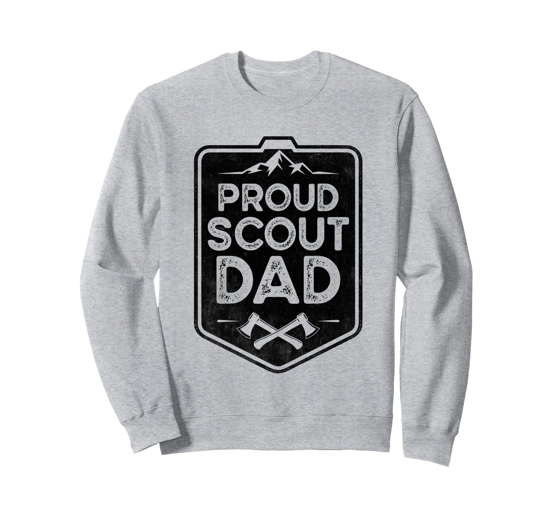 Proud Scout Dad Camping Scouting Scouts Sweatshirt - Graphic Print Unisex - T-Shirt, Sweatshirt, Hoodie
