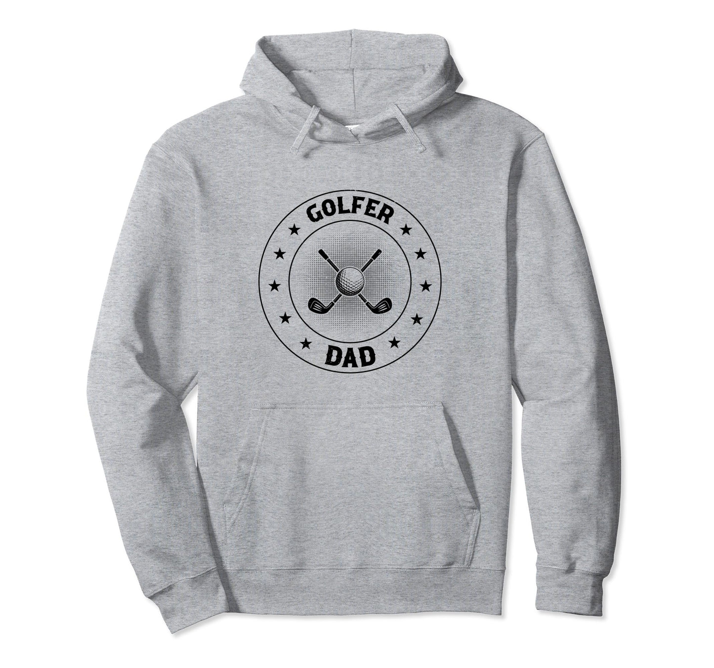 Golfer Dad Golfer Player Daddy Hoodie - Minimalist Print Men Women - T-Shirt, Sweatshirt, Hoodie