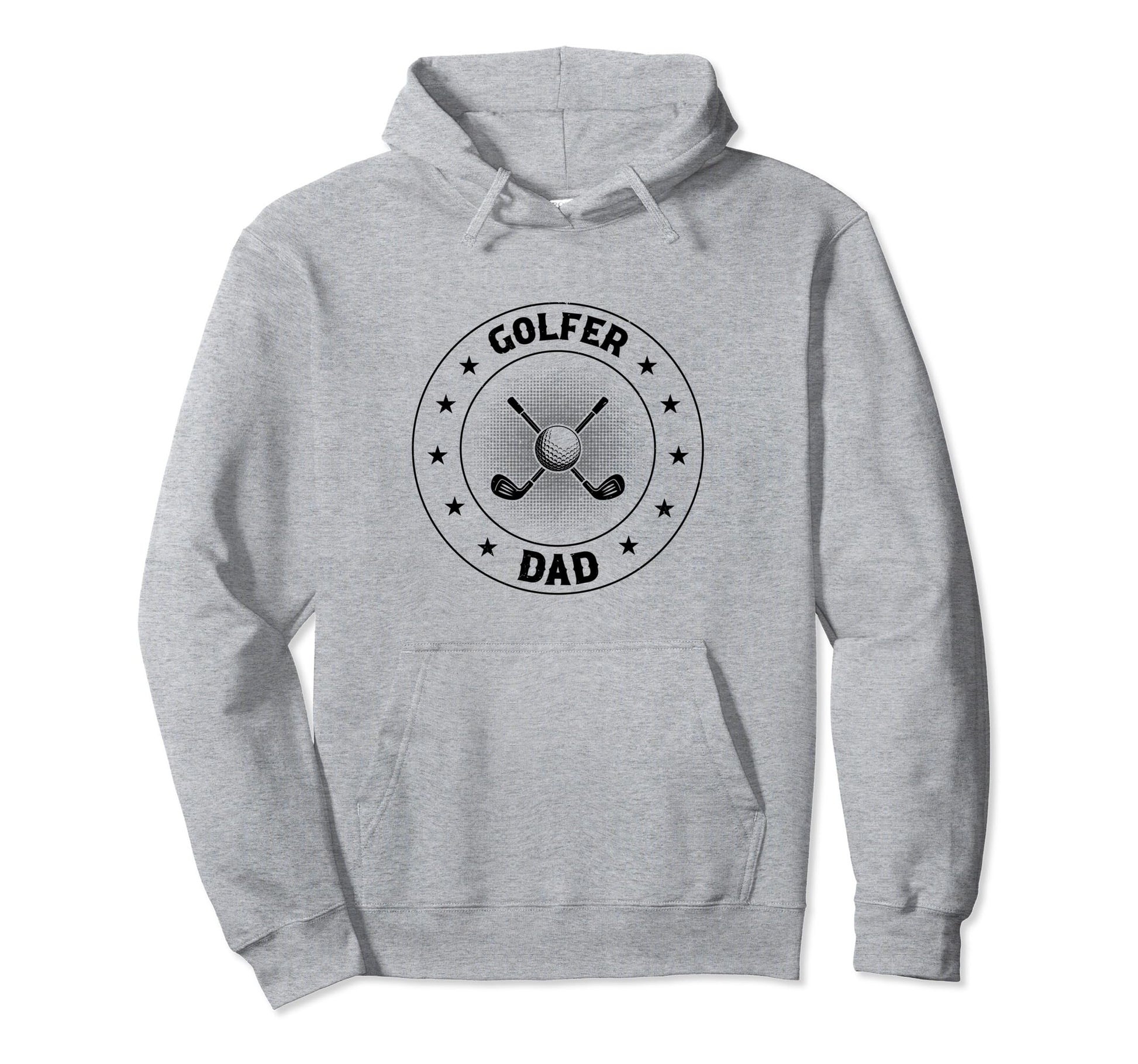 Golfer Dad Golfer Player Daddy Hoodie - Minimalist Print Men Women - T-Shirt, Sweatshirt, Hoodie