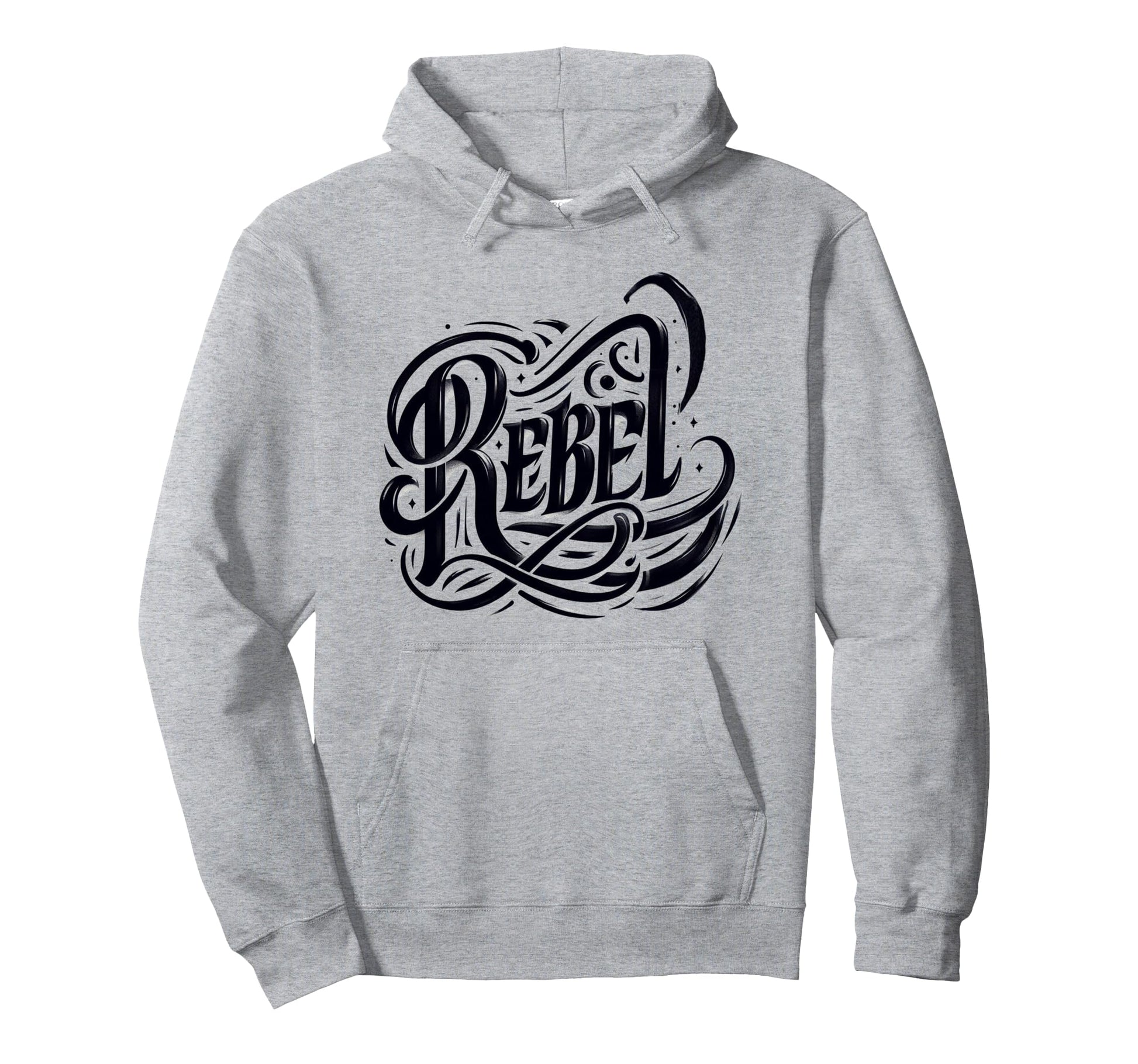 Rebel Hoodie - Minimalist Print Unisex - T-Shirt, Sweatshirt, Hoodie
