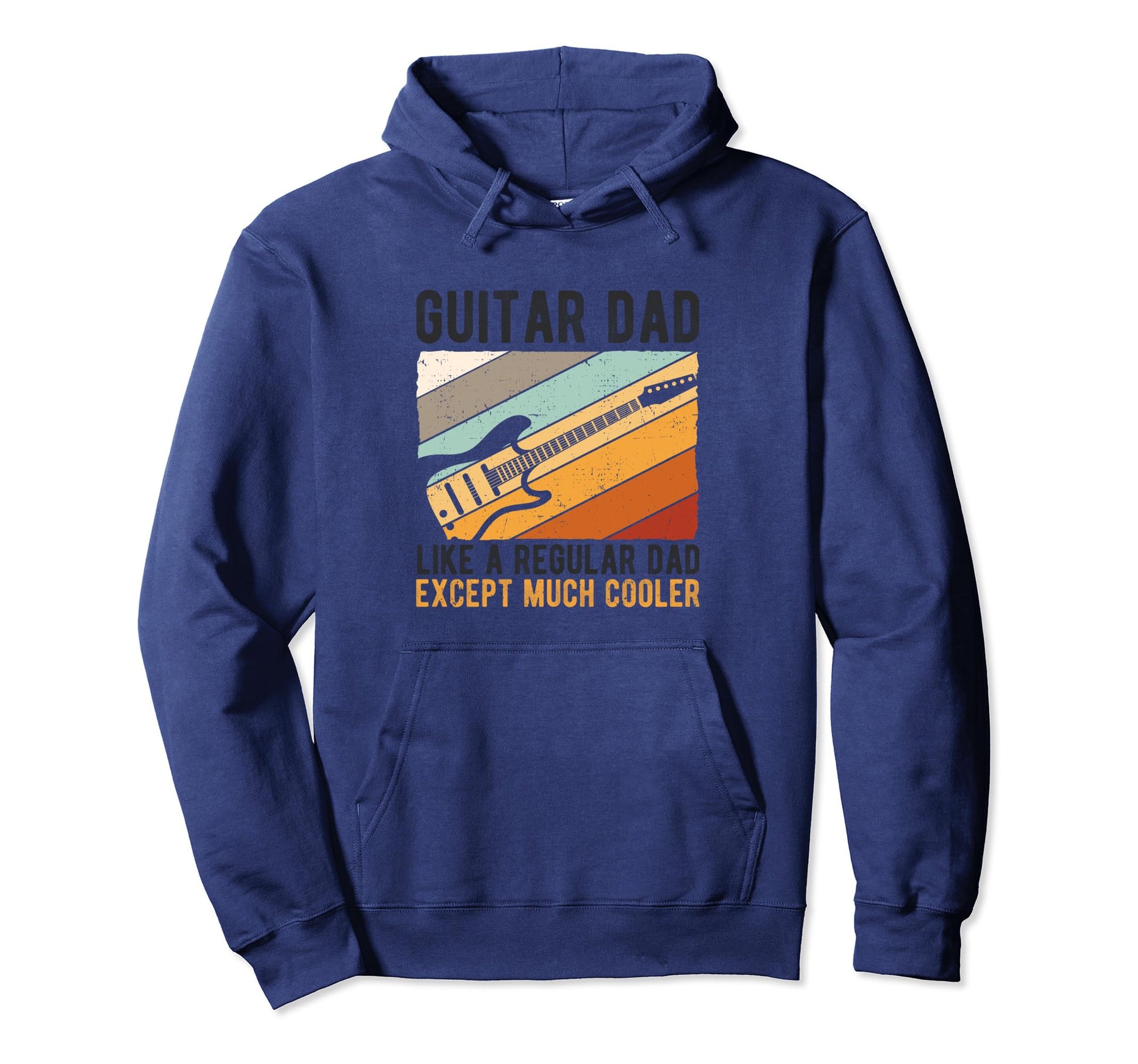 Guitar Dad Like Regular Dad Except Hoodie - Aesthetic Graphic Men Women - T-Shirt, Sweatshirt, Hoodie