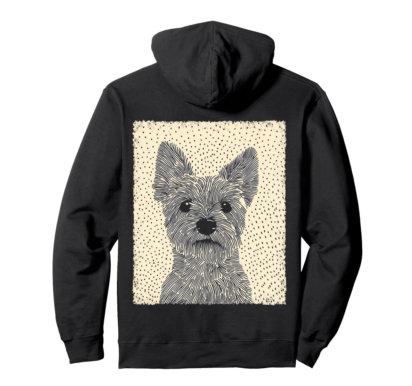 Yorkshire Terrier Pop Art Hoodie - Minimalist Print for Adults - T-Shirt, Sweatshirt, Hoodie