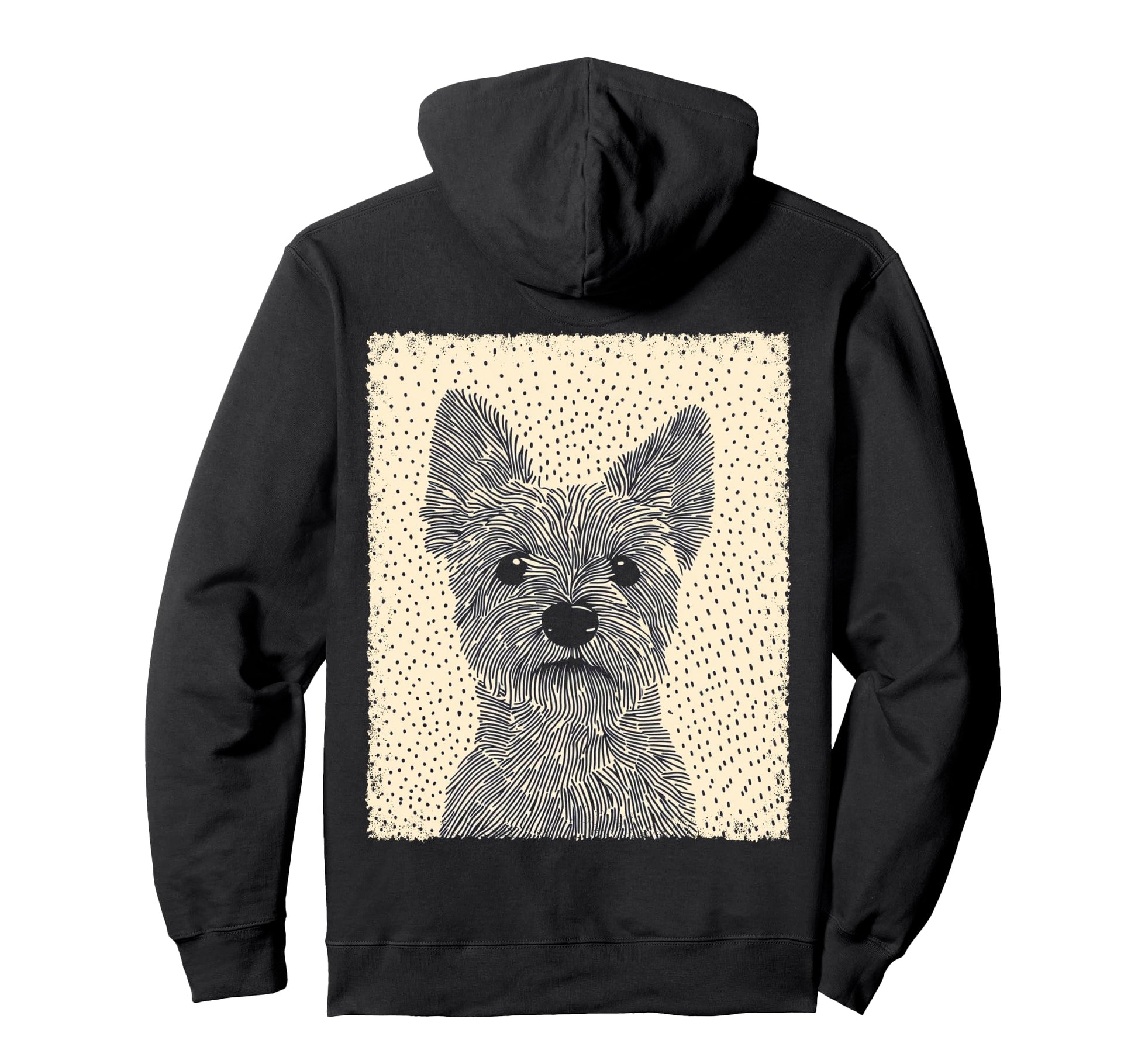 Yorkshire Terrier Pop Art Hoodie - Minimalist Print for Adults - T-Shirt, Sweatshirt, Hoodie