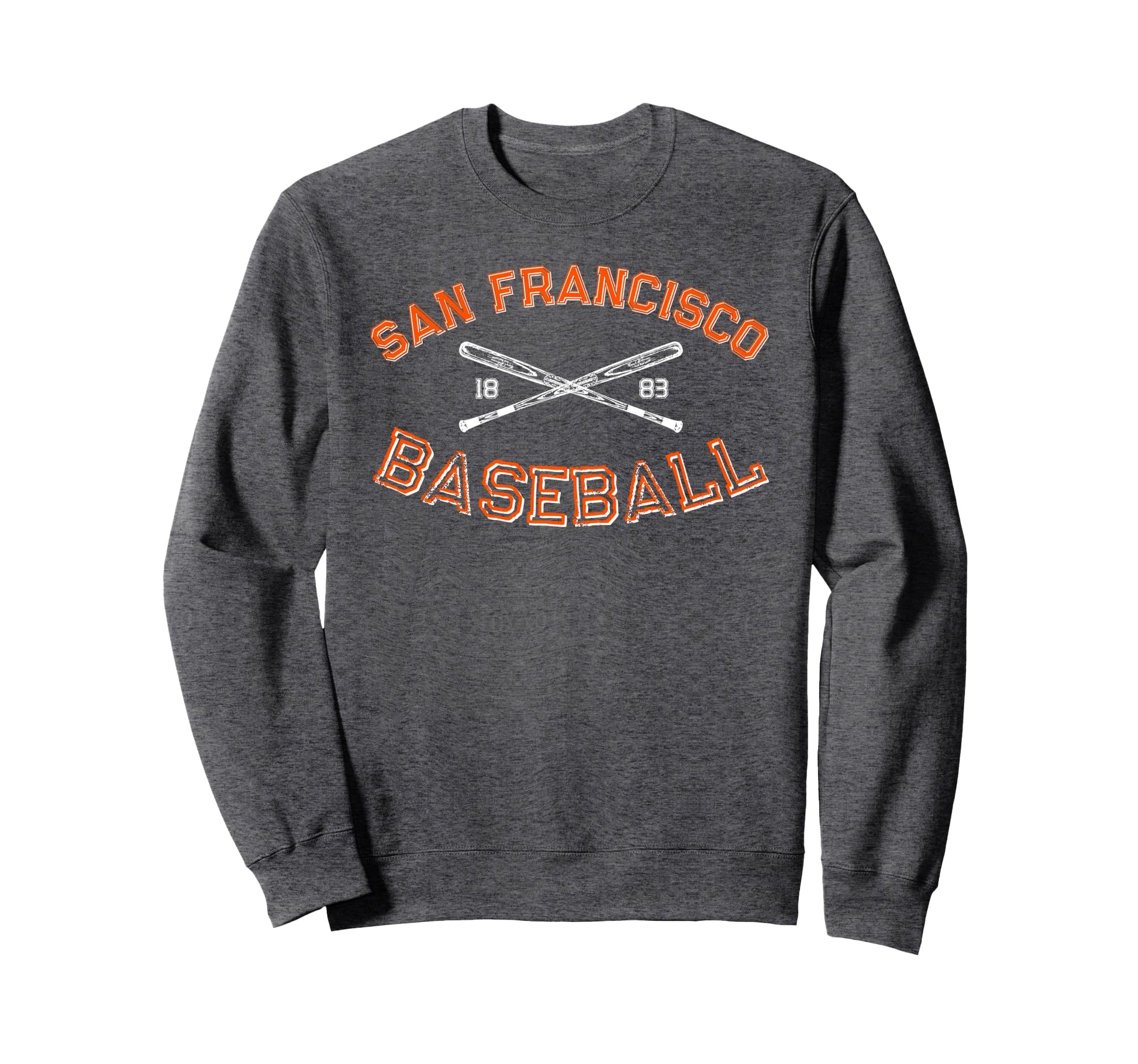 San Francisco California Baseball Sweatshirt - Casual Everyday Wear Unisex - T-Shirt, Sweatshirt, Hoodie