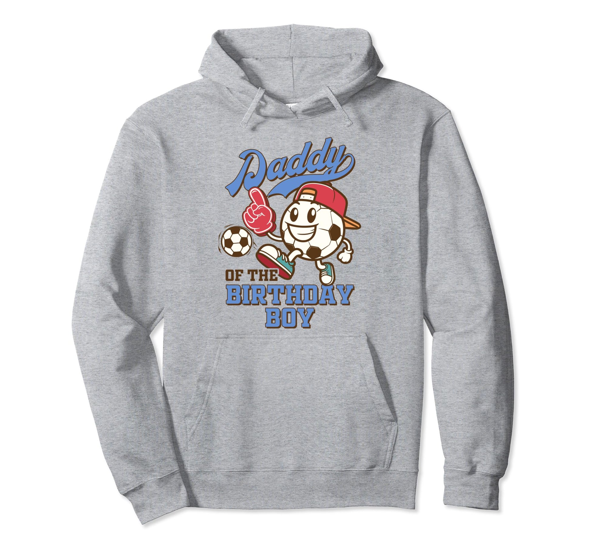 Soccer Dad Birthday Party Family Hoodie - Aesthetic Graphic Men Women - T-Shirt, Sweatshirt, Hoodie