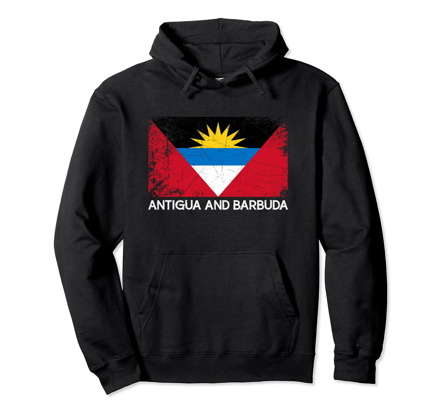 Flag Made Antigua And Barbuda Gift Hoodie - Minimalist Print Unisex - T-Shirt, Sweatshirt, Hoodie