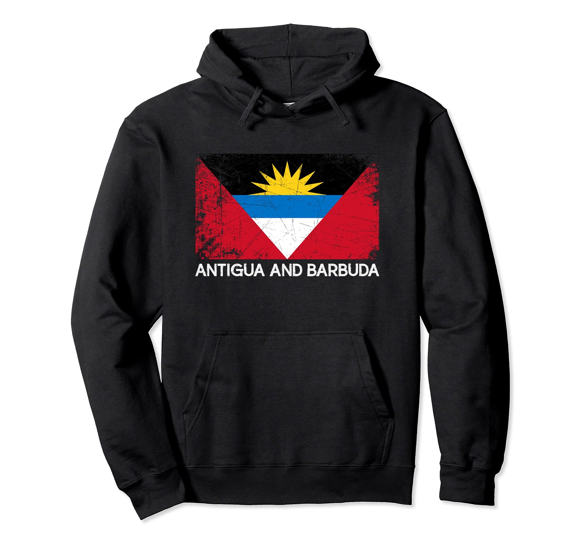 Flag Made Antigua And Barbuda Gift Hoodie - Minimalist Print Unisex - T-Shirt, Sweatshirt, Hoodie