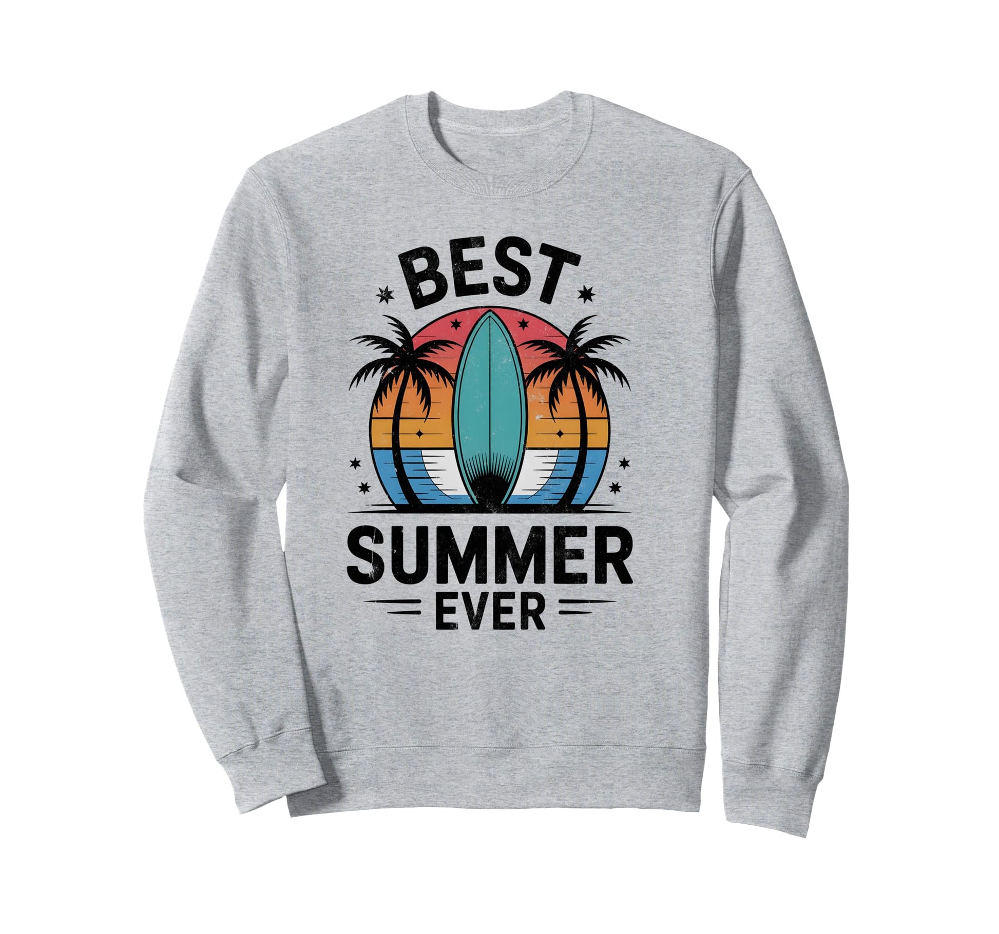 Funny Best Summer Ever Vacation Sweatshirt - Novelty Apparel for Adults - T-Shirt, Sweatshirt, Hoodie